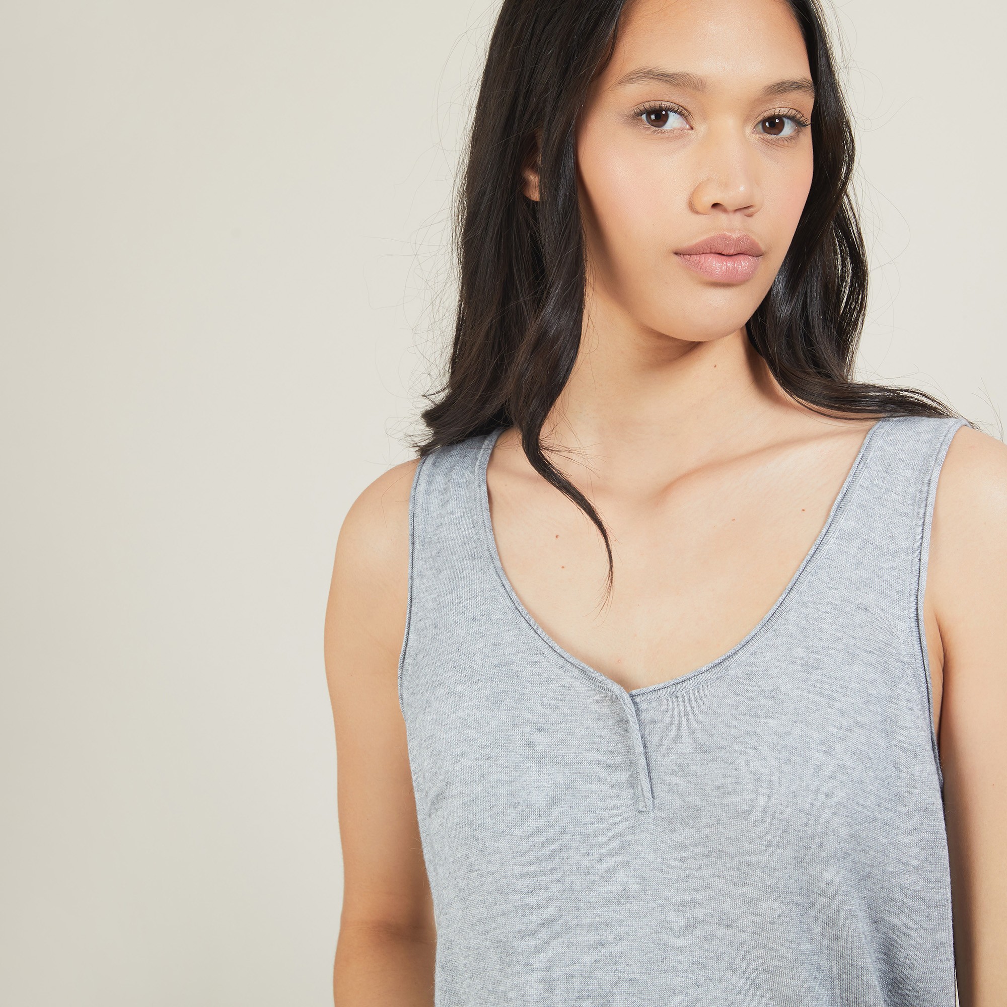 Bamboo cashmere tank top - Bonnie