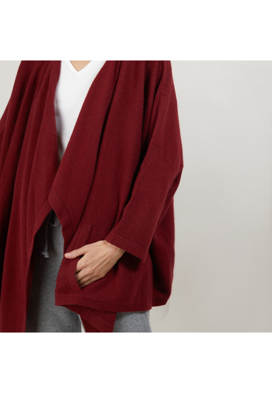 Oversized cashmere cardigan - Blondine