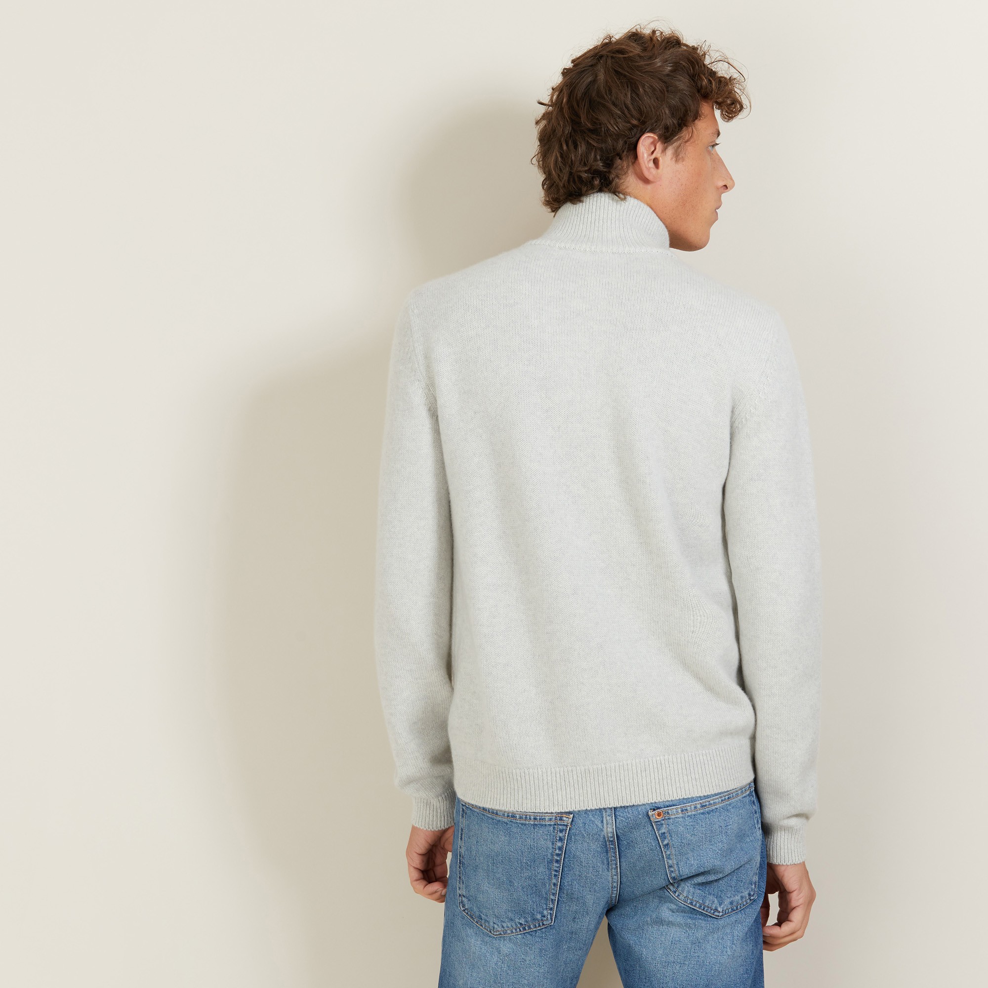 Veste zippée en cachemire 4 fils - Balthazar