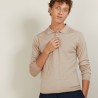 Wool and silk polo shirt - Bartev