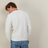 Pull col rond en cachemire 4 fils - Liverpool 7002 arome - 82 Ecru