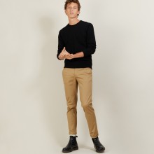 Round-neck cashmere sweater-BENOIT