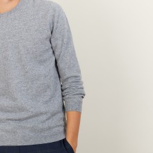 Round-neck cashmere sweater-BENOIT