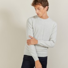 Round-neck cashmere sweater-BENOIT