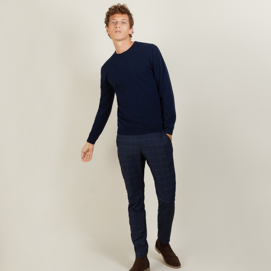 Round-neck cashmere sweater - Evain