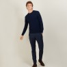 Round-neck cashmere sweater-BENOIT