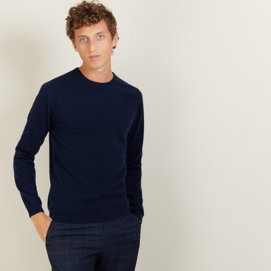 Suéter de cashmere com gola redonda - Benoit