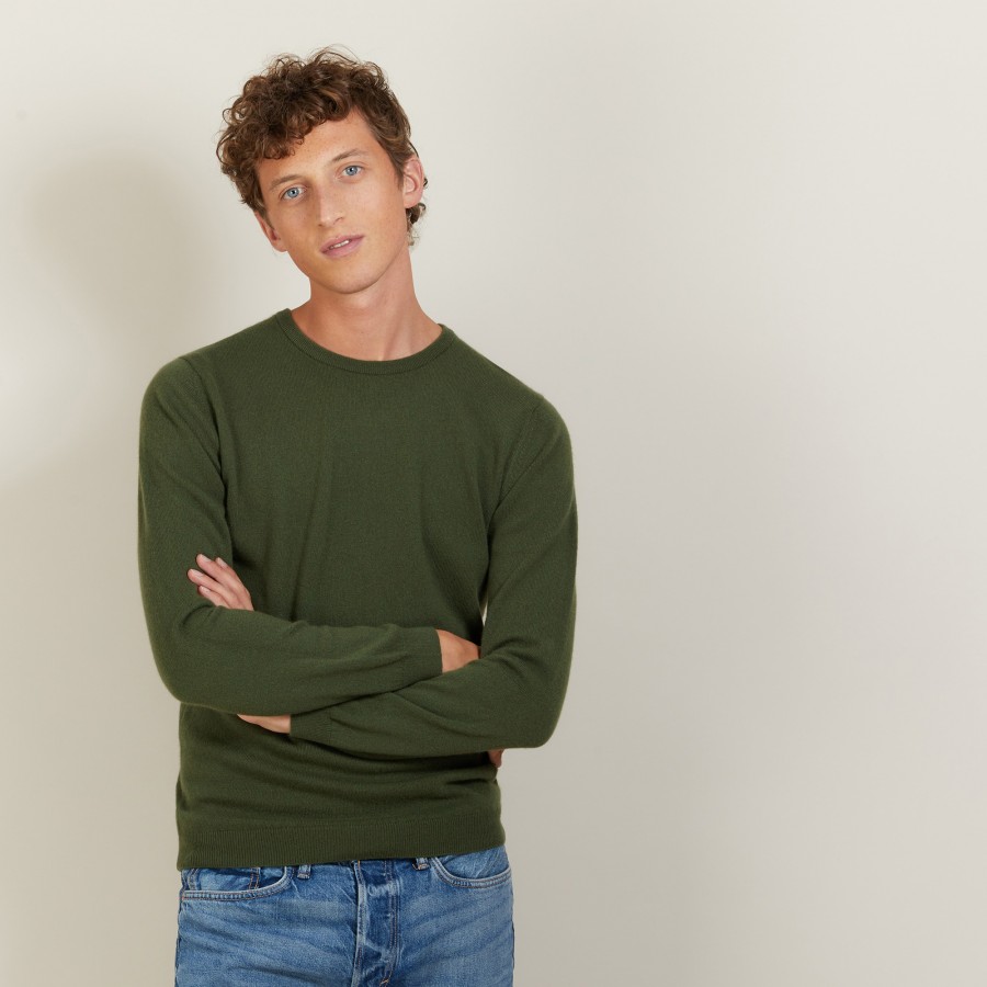 Suéter de cashmere com gola redonda - Benoit