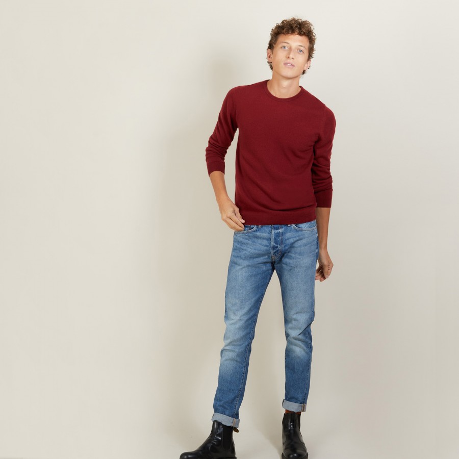 Suéter de cashmere com gola redonda - Benoit