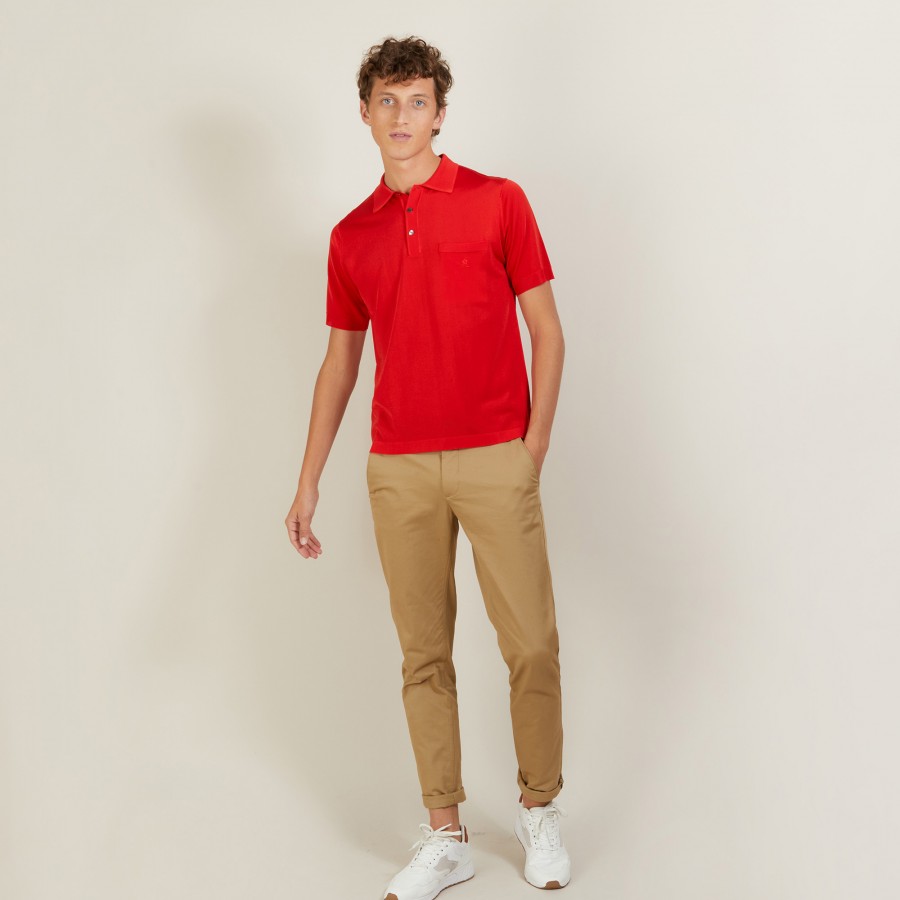 Camisa Polo em Fio Leve - Vadim