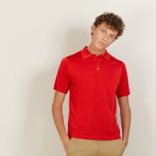 Polo shirt made of Fil lumière Vadim