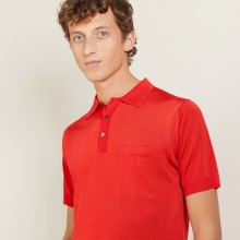 Polo shirt made of Fil lumière Vadim