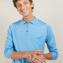 Long sleeves shirt made of fil lumière Boris