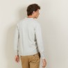 long-sleeved polo shirt in 100% cashmere-BILLY