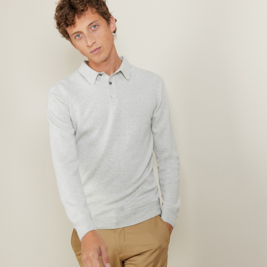 Cashmere polo neck sweater - Emerson