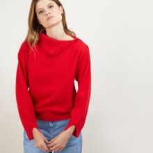 Cashmere sweater with button-down collar - Gretel bis