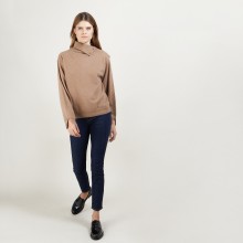 Cashmere sweater with button-down collar - Gretel bis