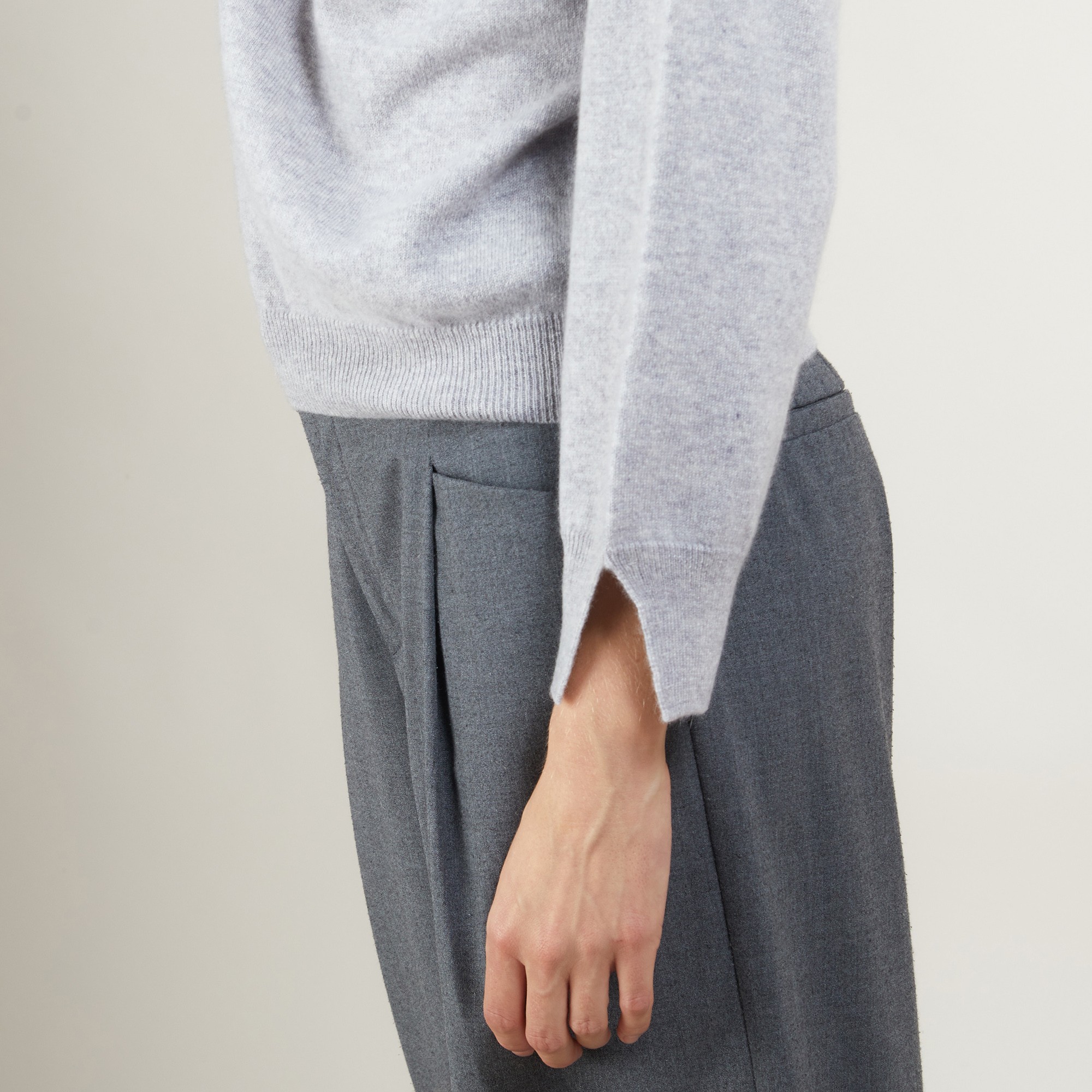 Cashmere sweater with button-down collar - Gretel bis