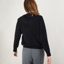 Cashmere sweater with button-down collar - Gretel bis