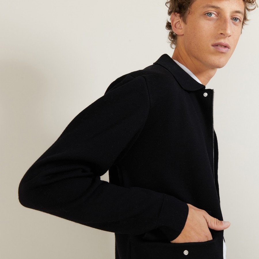 Wool jacket with pockets - Leopol