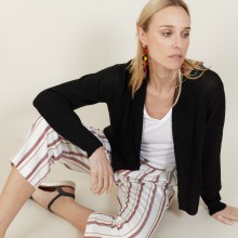 Short jacket with shawl collar - Maddy