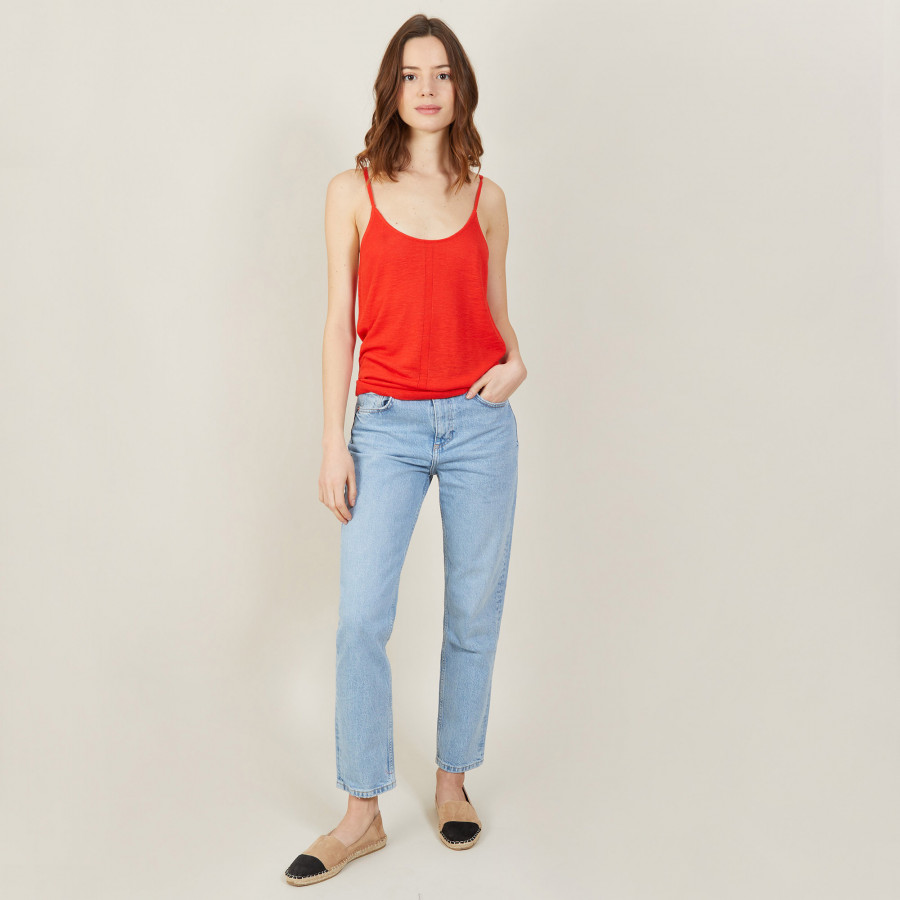 Regata de linho Slub - Mijas