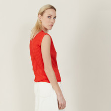 Openwork tank top in Fil Lumière - Nancy