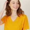 Fil Lumière V-neck T-shirt - Amy