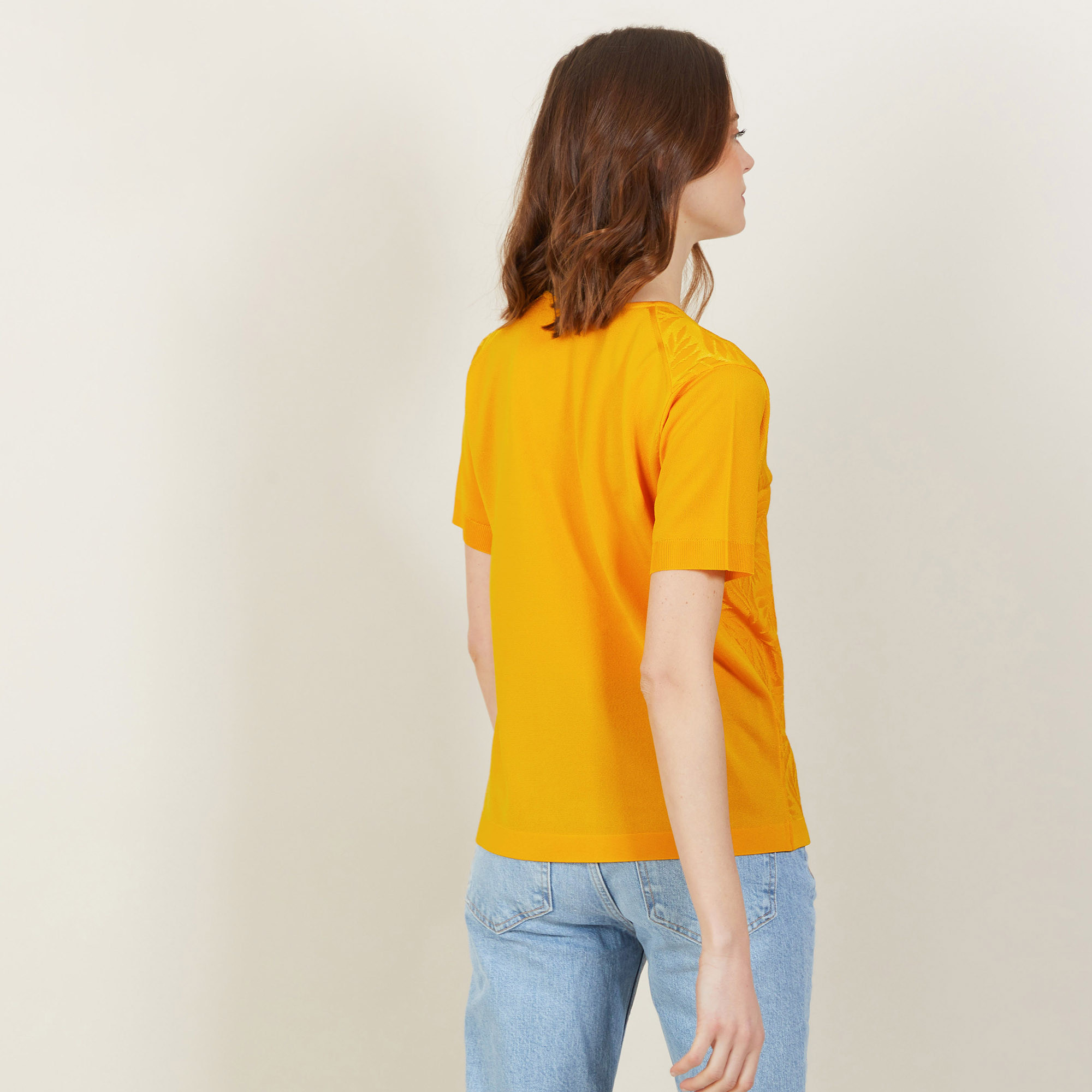 Fil Lumière V-neck T-shirt - Amy