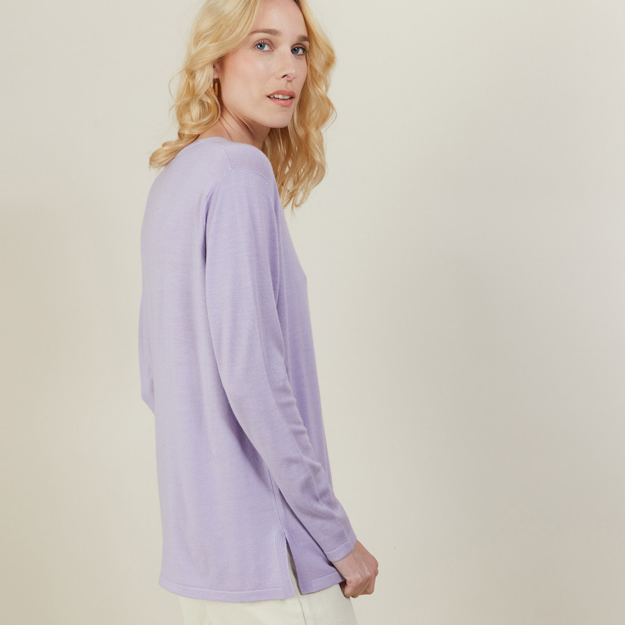 V-neck pullover made of wool Cité 