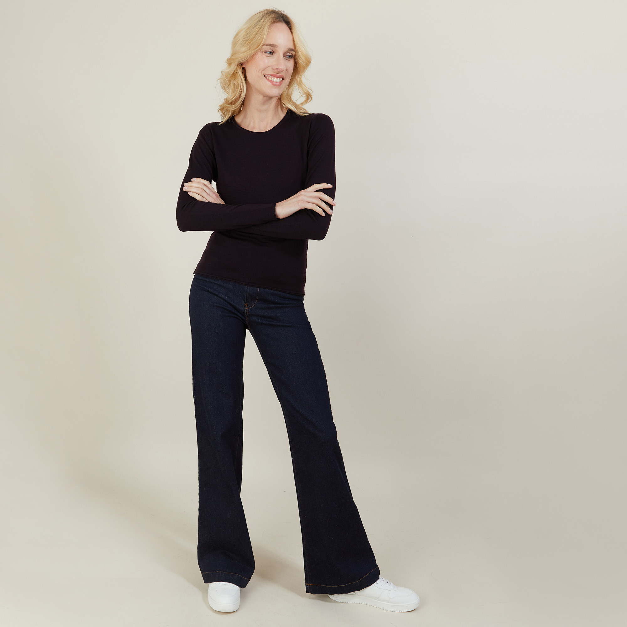 Pull ras du cou femme Bourse