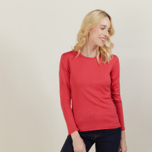 Pull ras du cou femme Bourse 6191 Clochette - 16 Violet clair