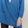 Long cardigan with pockets - Anne-Sophie
