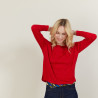 Cropped merino wool sweater - Les Halles