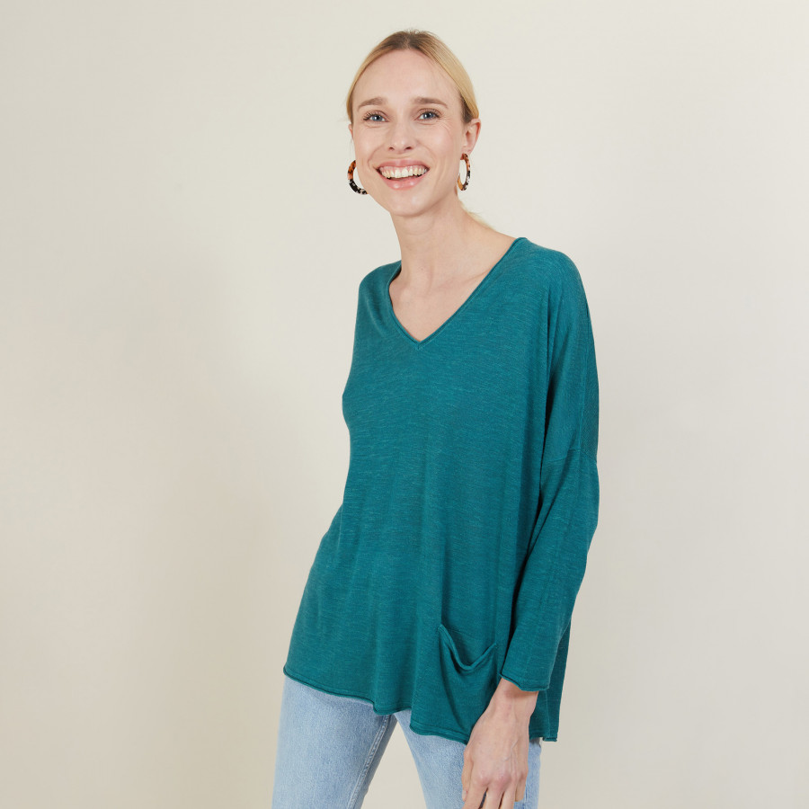 Flamed linen T-shirt - Balou