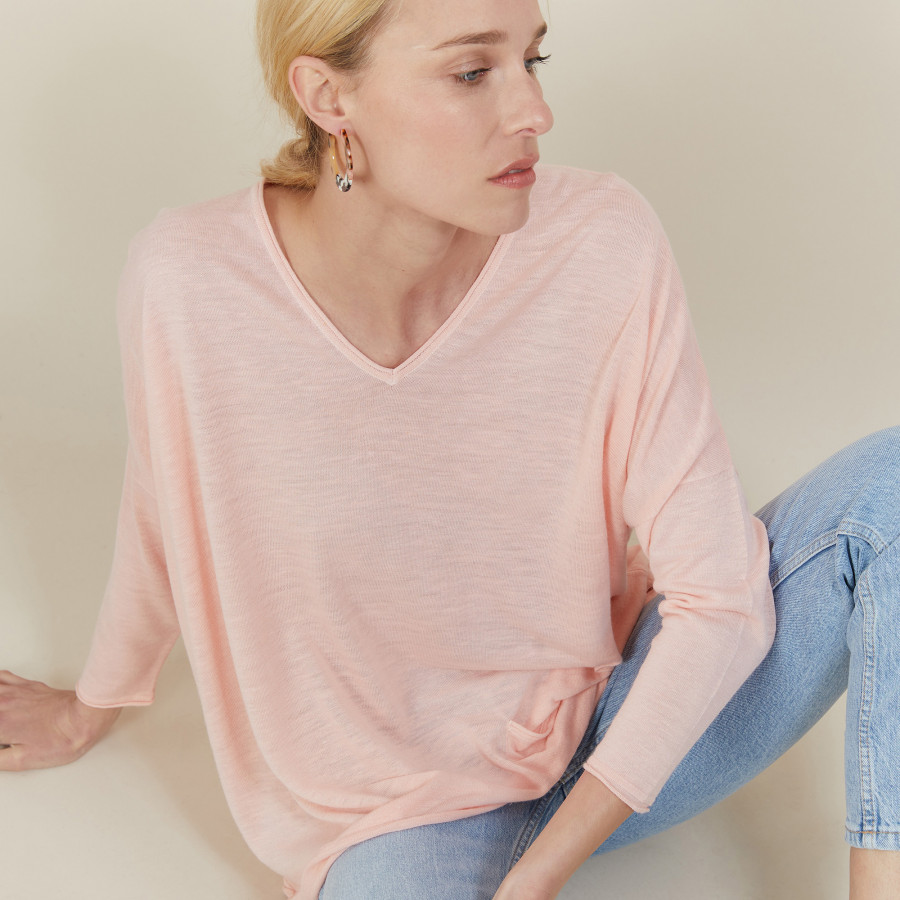 Flamed linen T-shirt - Balou