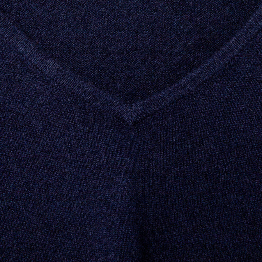 V collar cashmere jumper - Eniva