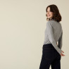 Fine knit bamboo cashmere t-shirt - Aerio