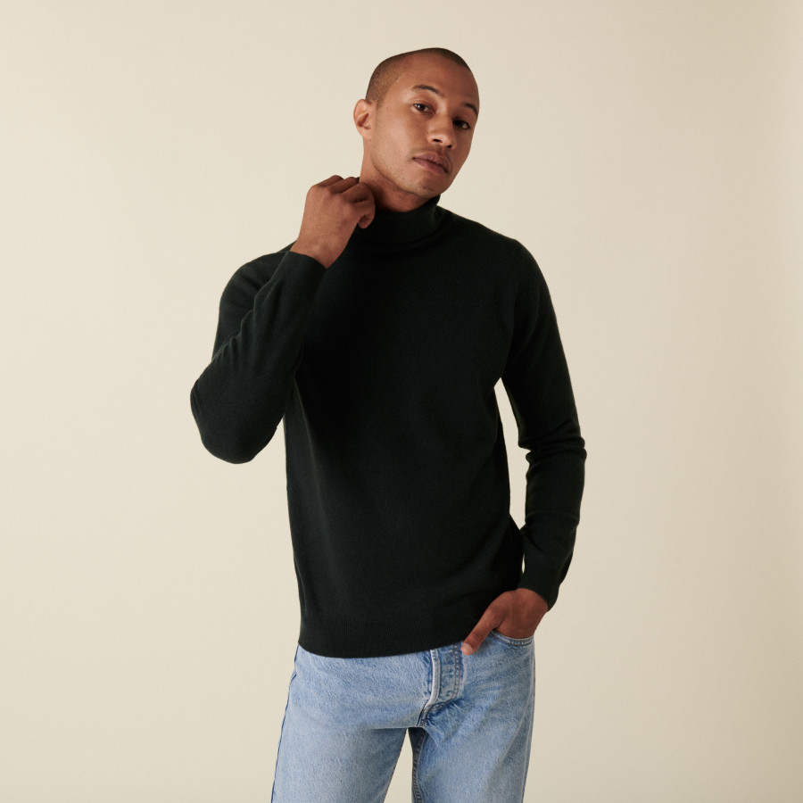 Cashmere turtleneck sweater - Eduardo