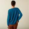 Loose-fit round-neck cashmere sweater - Acene