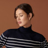 Ribbed merino wool turtleneck sweater - Colette