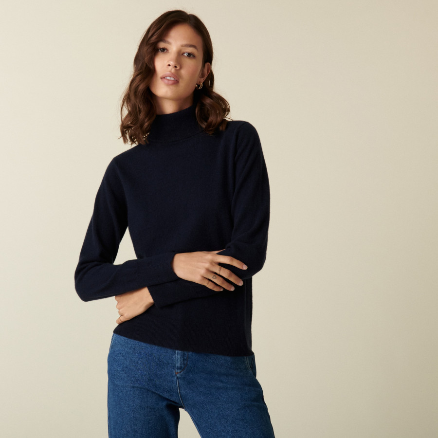 Cashmere turtleneck sweater - Anabelle