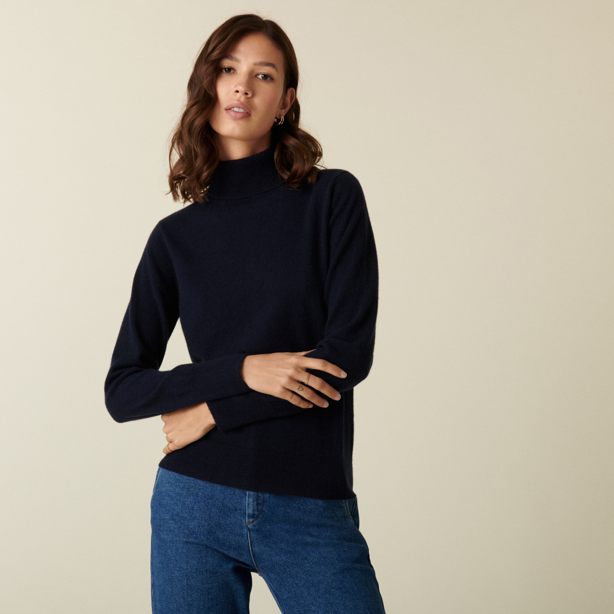 Cashmere turtleneck sweater - Abesse