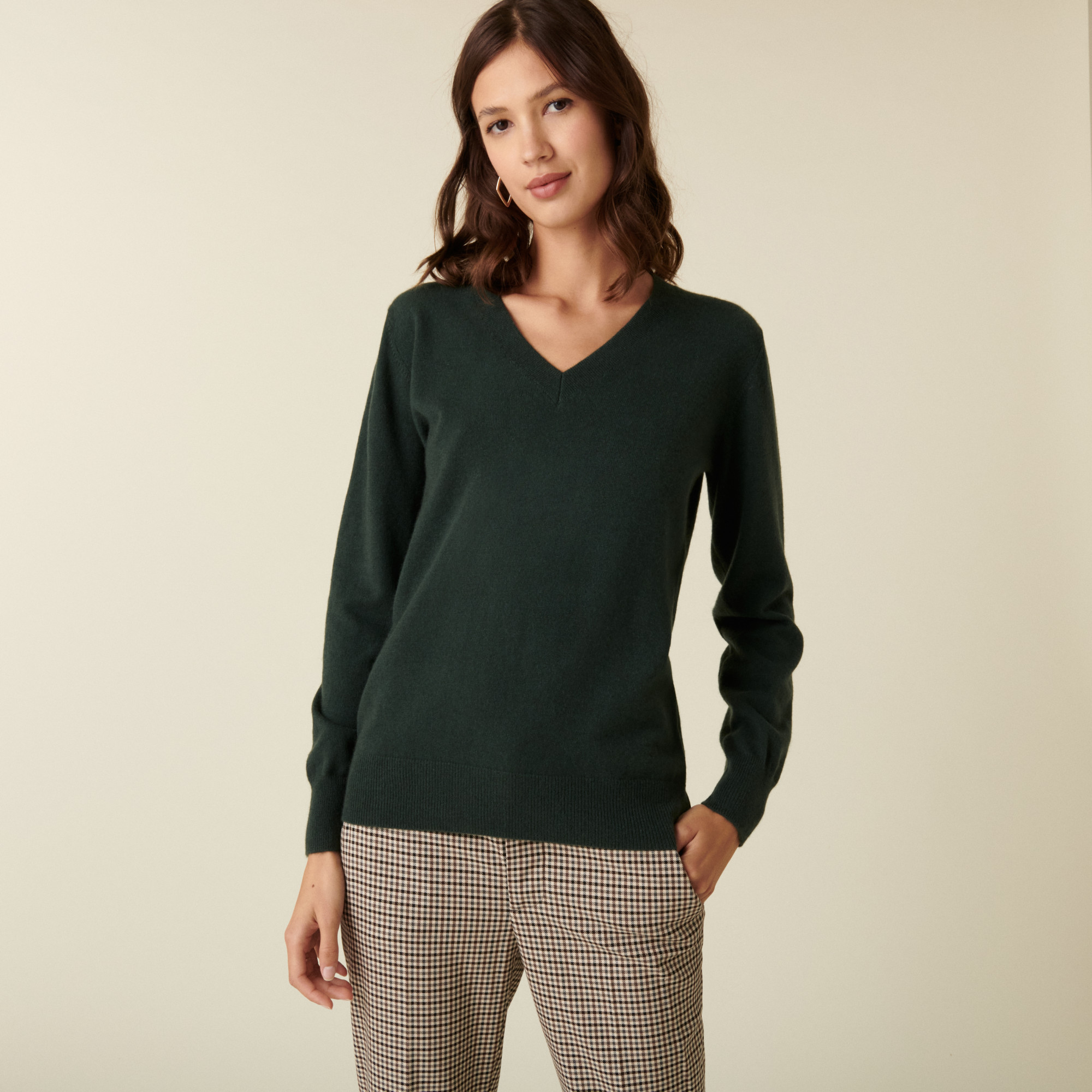 V-neck cashmere sweater - Abel