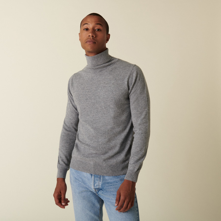 Cashmere turtleneck sweater - Eduardo