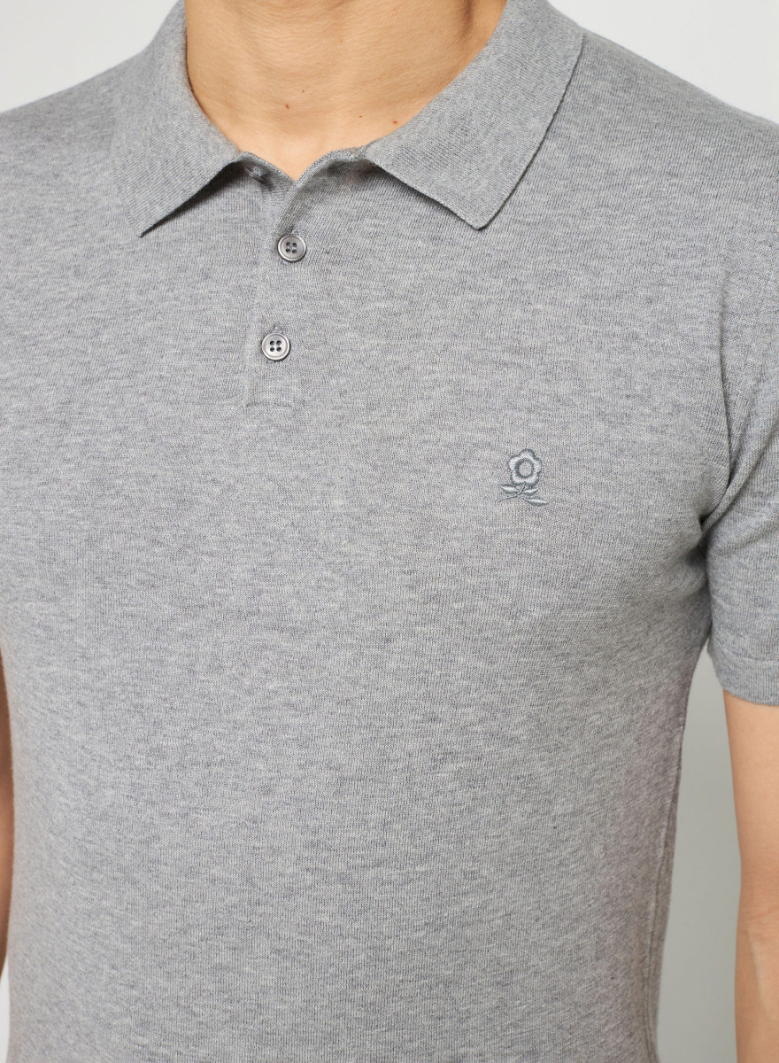 Camisa polo com logotipo Richie Cotton - Richie