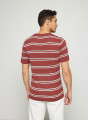 Striped t-shirt in slub linen - Remi