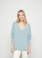 Loose cotton and linen jumper - Thalie
