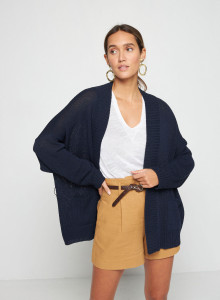 Gilet à poches en Corallo - Tendresse 7640 marine - 05 Bleu marine