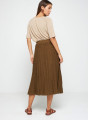 Long skirt in organic cotton - Sixtine